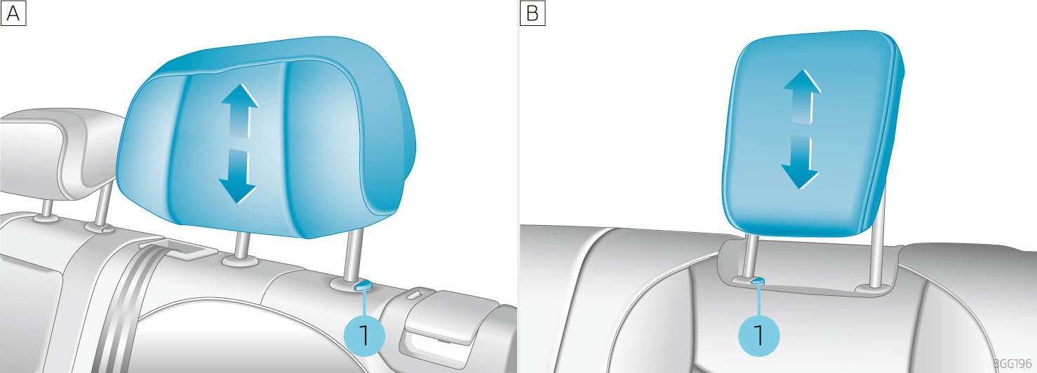 Регулировка подголовника