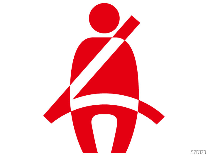 Индикатор непристегнутого ремня